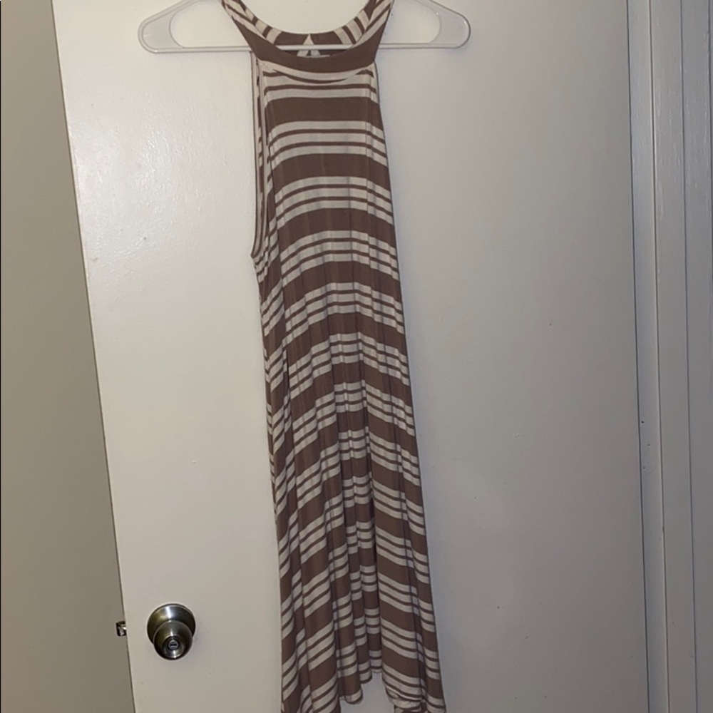 Halter flirty dress